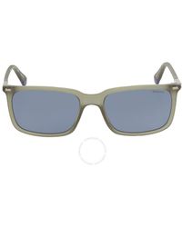 Polaroid - Core Polarized Rectangular Sunglasses Pld 2117/s 0dld/c3 55 - Lyst