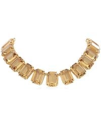 Swarovski - Millenia Oversized Octagon Cut Tennis Necklace - Lyst