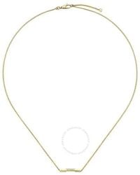 Gucci - Link To Love Necklace With Bar - Lyst