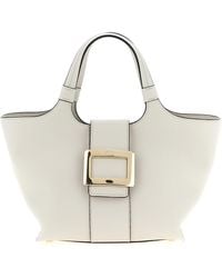Roger Vivier - 'Belle Vivier' Mini Shopping Bag - Lyst