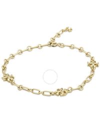 Tory Burch - Roxanne Gold-tone Brass Chain Bracelet - Lyst