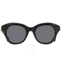 Dries Van Noten - X Linda Farrow Grey Irregular Sunglasses Dvn123c1sun 48 - Lyst