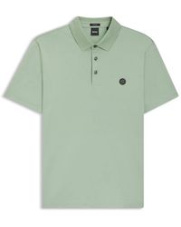 BOSS - C-Parris Double B Monogram Polo Shirt - Lyst