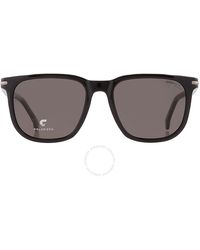 Carrera - Polarized Grey Square Sunglasses 300/s 008a/m9 54 - Lyst