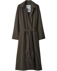 Burberry - Short Reversible Bradford Car Coat, Brand Size 52 Us - Lyst