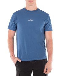 Stone Island - Dark Institutional Four Print T-Shirt - Lyst
