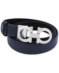 Ferragamo - Salvatore Ladies Reversible And Adjustable Gancini Belt, Cm - Lyst