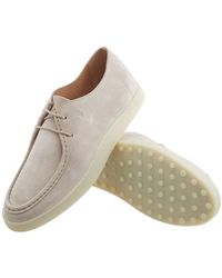Tod's - Suede Lace-up Sneakers - Lyst