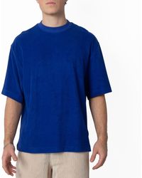 Burberry - Ekd Cotton Towelling T-Shirt - Lyst