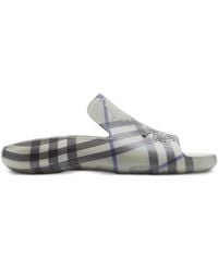 Burberry - Ered Rubber Checkered Stingray - Lyst
