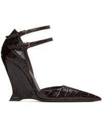 Ferragamo - Vidya Contoured Heel Pumps - Lyst