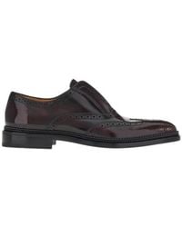 Ferragamo - Gaudino Leather Oxford Shoes - Lyst