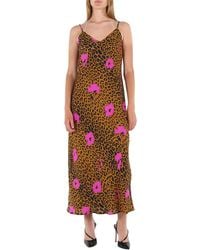 Essentiel Antwerp - Essentiel Ladies Shelly Leopard Print Dress, Brand Size 34 (Us - Lyst
