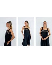 Maison Margiela - Ladies Silk Viscose Midi Dress, Brand Size 40 (Us - Lyst