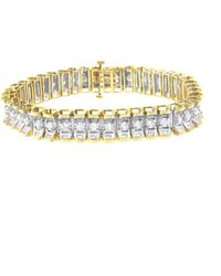 Haus of Brilliance - 14K And 5 Ct Tdw Diamond Tennis Bracelet (H-I, I1-I2) - Lyst