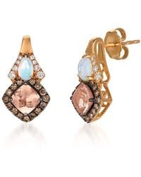 Le Vian - Ladies Peach Morganite Earrings Set - Lyst