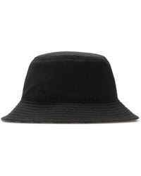 Burberry - Check Reversible Bucket Hat - Lyst