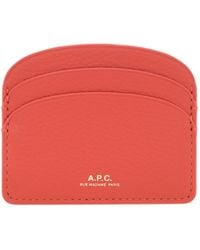 A.P.C. - Demi-Lune Cardholder - Lyst