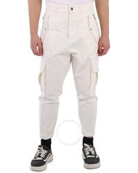 Balmain - Cotton Cargo Pants - Lyst