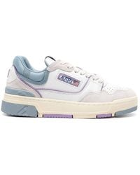 Autry - Ladies Low Top Leather Trainer Sneakers, Brand Size 35 Us - Lyst