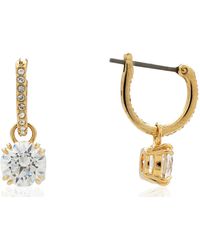 Swarovski - Ladies Constella -Tone Drop Earrings - Lyst