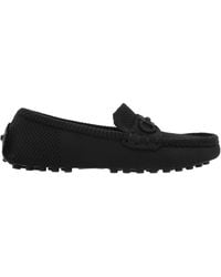 Ferragamo - Dione Mesh Driver Loafers - Lyst