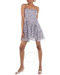 Isabel Marant - Isabel Marant Anka Smocked Dress, Brand Size 34 (Us - Lyst