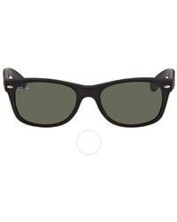 Ray-Ban - New Wayfarer Color Mix Classic G-15 Sunglasses Rb2132 646231 52 - Lyst