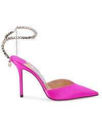 Jimmy Choo - Saeda 100 Mm Satin Heel - Lyst