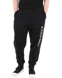 A_COLD_WALL* - Essential Logo Sweatpants - Lyst
