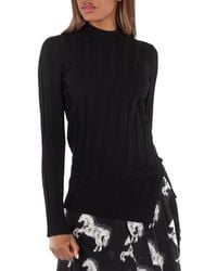 Stella McCartney - Ladies Asymmetric-Hem Knit Jumper - Lyst