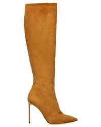 Bally - Barbra 105 Knee-High Suede Boots, Brand Size 36 Us - Lyst