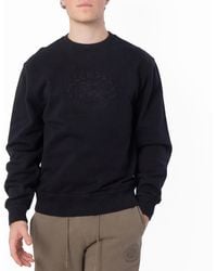 Burberry - Ekd Embroidered Cotton Sweatshirt - Lyst