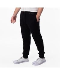 Burberry - Cashmere-Blend Logo Embroidered Track Pants - Lyst
