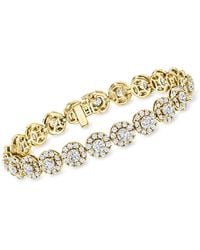 Brilliant Diamond - 10 Carat Lab Grown Diamond Tennis Bracelet - Lyst