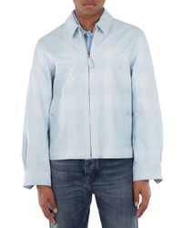 Burberry - Harrington Reversible Check Print Jacket, Brand Size 50 (Us - Lyst