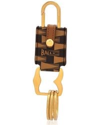 Bally - Keychain With Logo - Lyst