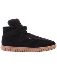 Bally - Parrel-Mid Suede High-Top Sneakers - Lyst
