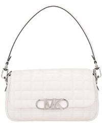 Michael Kors - Chain Strap Logo Detailed Shoulder Bag - Lyst