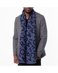 Ferragamo - Reversible Logo Wool Scarf - Lyst