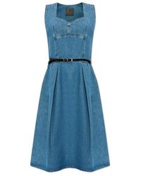 Givenchy - Sweetheart Denim Dress_Deep, Brand Size 36 (Us - Lyst
