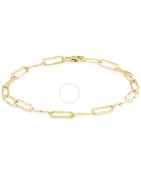 Gucci - Link To Love 18Ct Chain Bracelet - Lyst