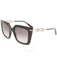 Ferragamo - Grey Gradient Butterfly Sunglasses Sf1041s 001 51 - Lyst