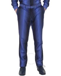 Moschino - Stripe Pattern Straight-leg Trouser - Lyst