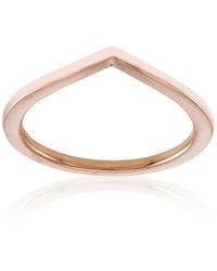 PANDORA - Ladies Polished Wishbone Ring 7 Us - Lyst