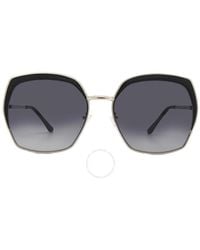 Guess Factory - Smoke Gradient Butterfly Sunglasses Gf0410 32b 59 - Lyst