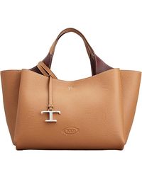 Tod's - Tod's Micro Leather Hand Bag - Lyst
