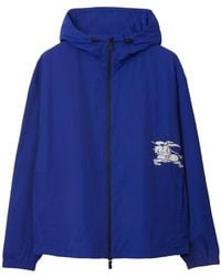 Burberry - Equestrian Knight Logo Hooded Jacket - Lyst