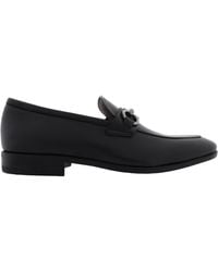 Ferragamo - Ferragamo Benford Gancini Bit Loafers - Lyst