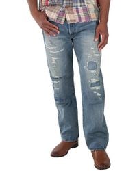 Polo Ralph Lauren - Distressed Vintage Classic Denim Jeans - Lyst